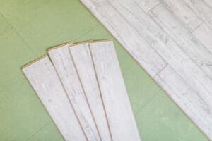 Laminated flooring