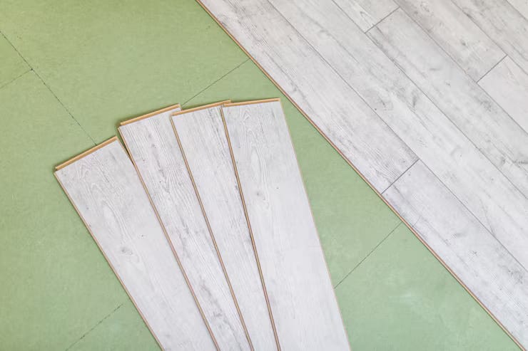 Laminated flooring