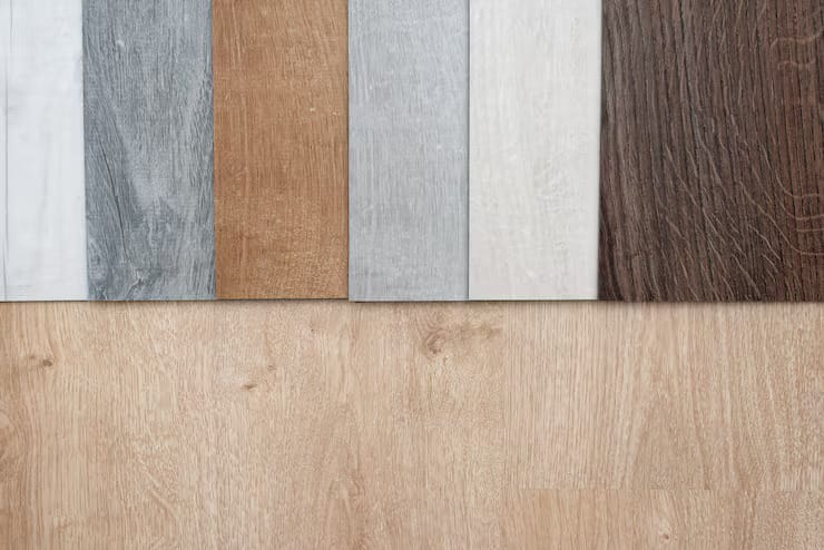 Sample catalog vinyl floor tiles