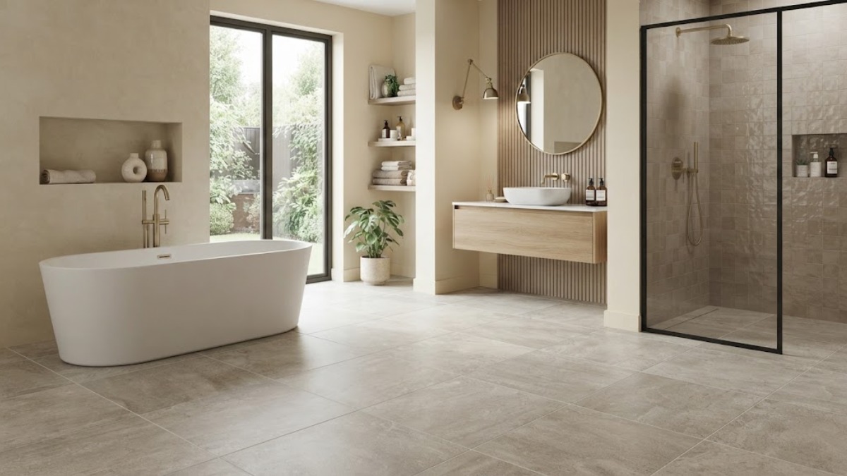 porcelain tiles